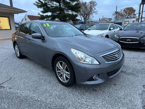 2012 Infiniti G25 Sedan x