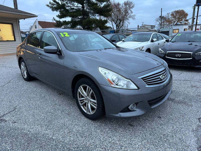 2012 Infiniti G25 Sedan x