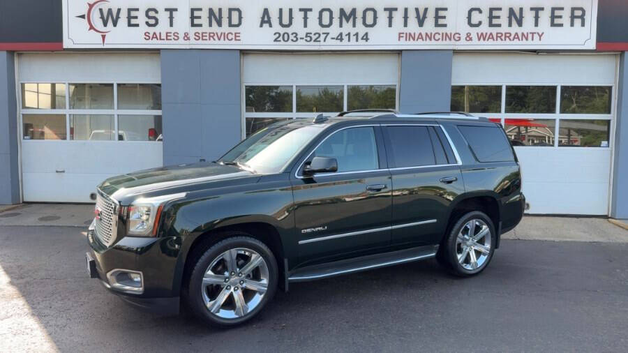 Dk. Green 2016 GMC Yukon Denali 4x4 Denali 4dr SUV 1