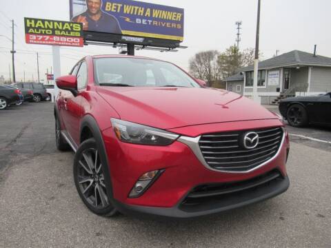 2017 Mazda CX-3 for sale at Hanna's Auto Sales in Indianapolis IN