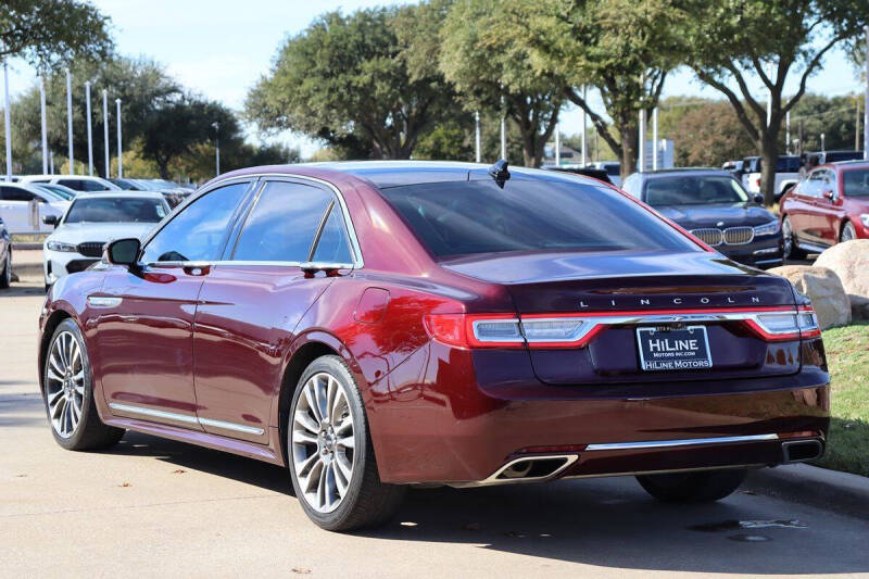 2018 Lincoln Continental Select