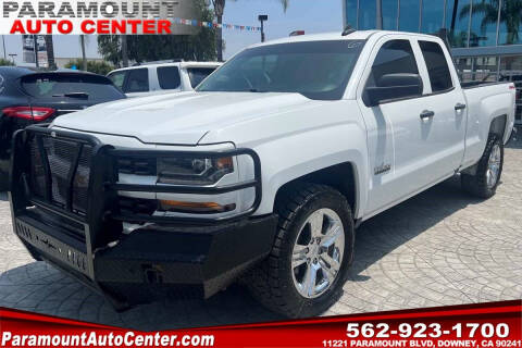 2018 Chevrolet Silverado 1500 for sale at PARAMOUNT AUTO CENTER in Downey CA