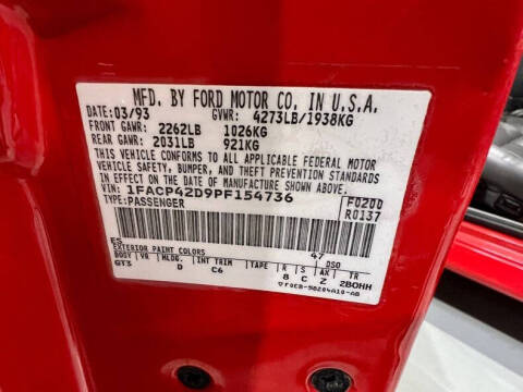 1993 Ford Mustang SVT Cobra