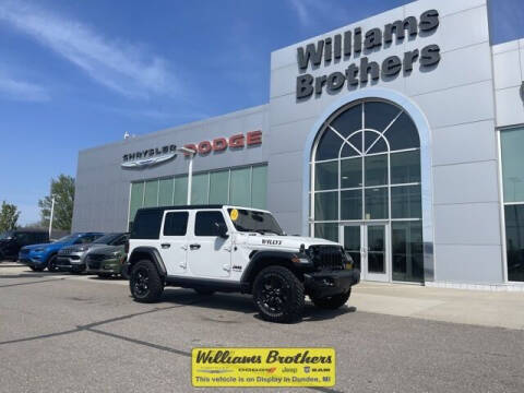 2022 Jeep Wrangler Unlimited for sale at Williams Brothers Pre-Owned Monroe in Monroe MI