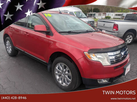 2010 Ford Edge for sale at TWIN MOTORS in Madison OH