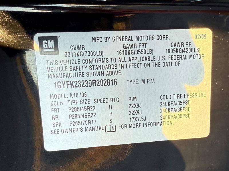 2009 Cadillac Escalade