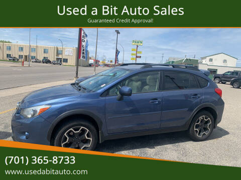 2013 Subaru XV Crosstrek for sale at Used a Bit Auto Sales in Fargo ND
