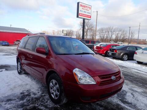 2009 Kia Sedona for sale at Marty's Auto Sales in Savage MN