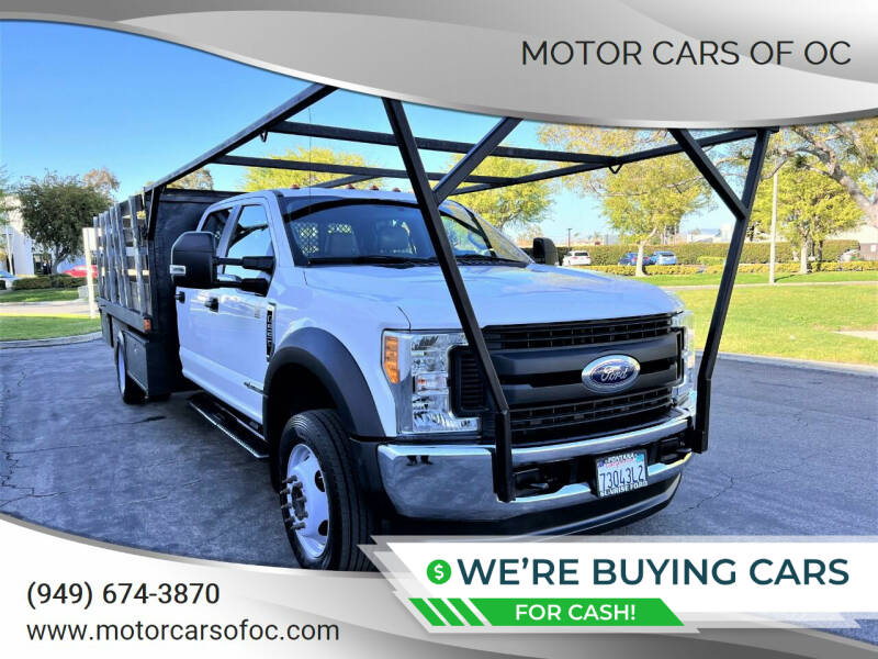 2017 Ford F-550 Super Duty for sale at Motor Cars of OC in Costa Mesa CA