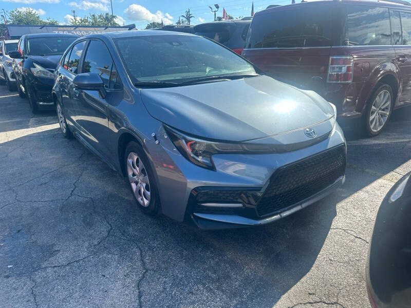 2020 Toyota Corolla for sale at America Auto Wholesale Inc in Miami FL