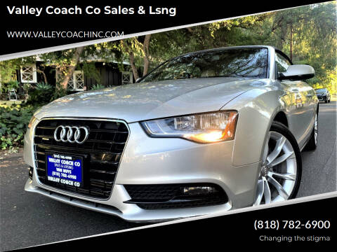 2014 Audi A5 for sale at Valley Coach Co Sales & Lsng in Van Nuys CA