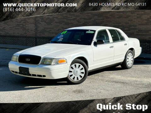 2008 Ford Crown Victoria for sale at Quick Stop Motors in Kansas City MO