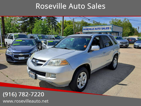 2005 Acura MDX for sale at Roseville Auto Sales in Roseville CA