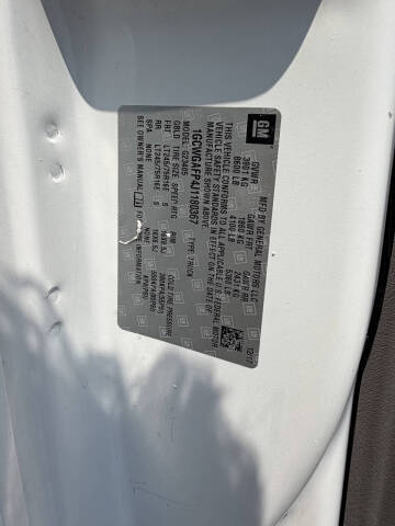 2018 Chevrolet Express 2500