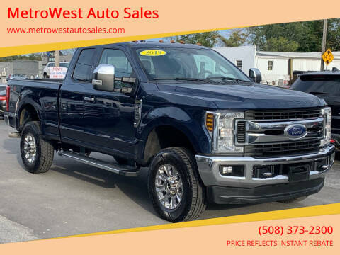 2019 Ford F-250 Super Duty for sale at MetroWest Auto Sales in Worcester MA