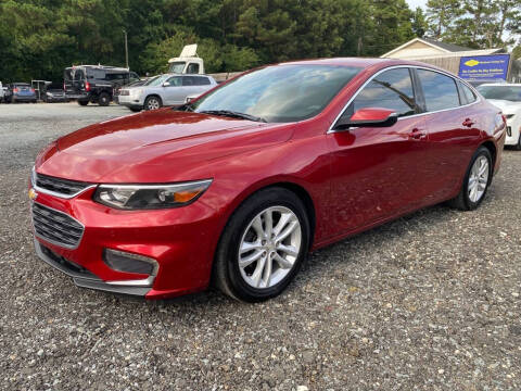 2016 Chevrolet Malibu for sale at CRC Auto Sales in Fort Mill SC