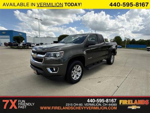 2018 Chevrolet Colorado for sale at Firelands Chevrolet of Vermillion in Vermilion OH