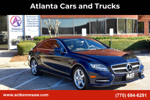 2014 Mercedes-Benz CLS for sale at Atlanta Cars and Trucks in Kennesaw GA