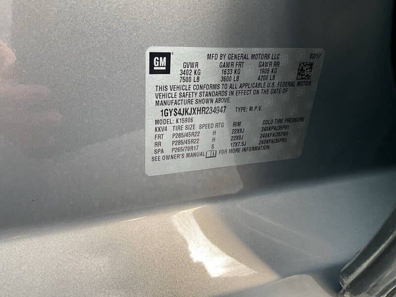 2017 Cadillac Escalade ESV Premium Luxury