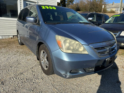 2006 Honda Odyssey for sale at Motley's Auto World in Danville VA