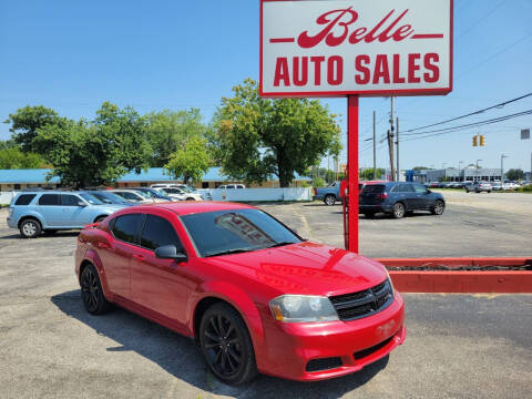 2014 Dodge Avenger for sale at Belle Auto Sales in Elkhart IN