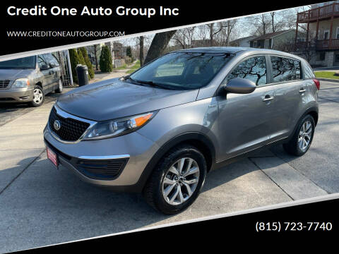 2015 Kia Sportage for sale at Credit One Auto Group inc in Joliet IL