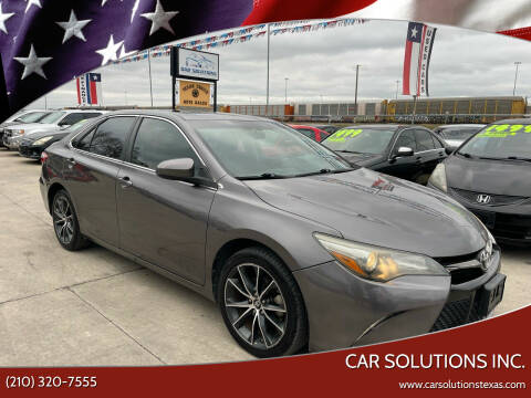 2016 Toyota Camry for sale at Car Solutions Inc. in San Antonio TX
