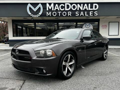 2014 Dodge Charger for sale at MacDonald Motor Sales in High Point NC