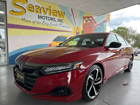 2022 Honda Accord for sale at Seaview Motors Inc in Stratford CT