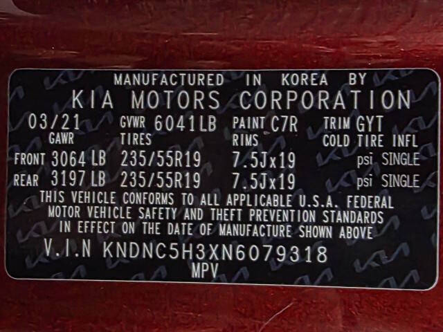 2022 Kia Carnival EX