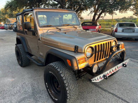 2004 Jeep Wrangler for sale at TROPHY MOTORS in New Braunfels TX