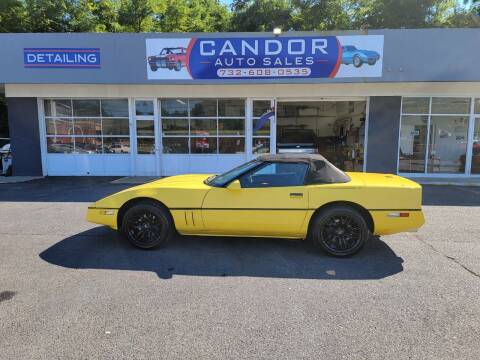 1988 Chevrolet Corvette for sale at CANDOR INC in Toms River NJ