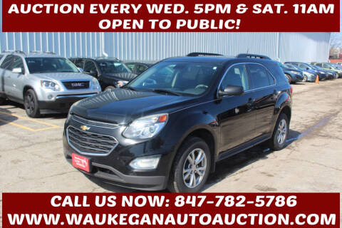 2017 Chevrolet Equinox for sale at Waukegan Auto Auction in Waukegan IL