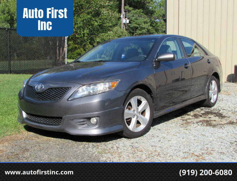 2011 Toyota Camry for sale at Auto First Inc in Durham NC