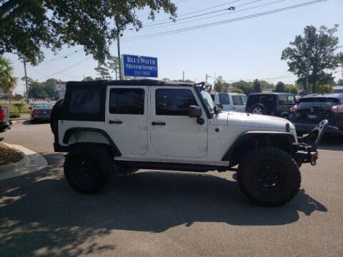 2013 Jeep Wrangler Unlimited for sale at BlueWater MotorSports in Wilmington NC