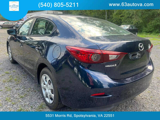 2015 Mazda Mazda3 for sale at 63 Auto Inc in Spotsylvania, VA