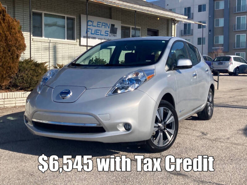 2015 Nissan LEAF for sale at Clean Fuels Utah SLC in Salt Lake City UT