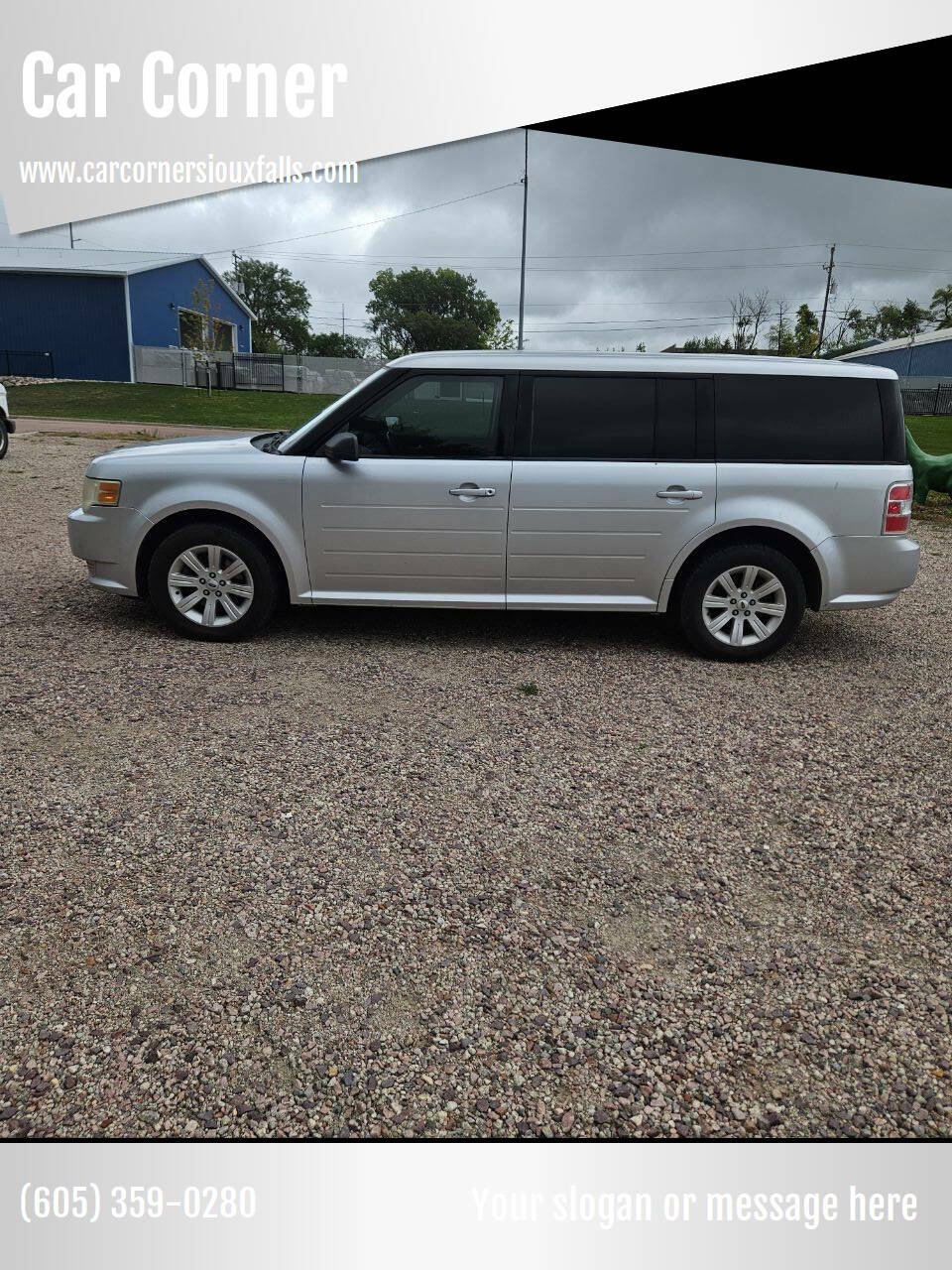 Silver 2011 Ford Flex SE SE 4dr Crossover 1