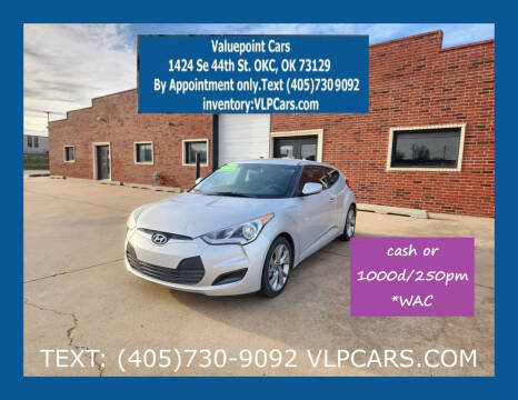 2016 Hyundai Veloster for sale at Valuepoint Cars in Oklahoma City OK