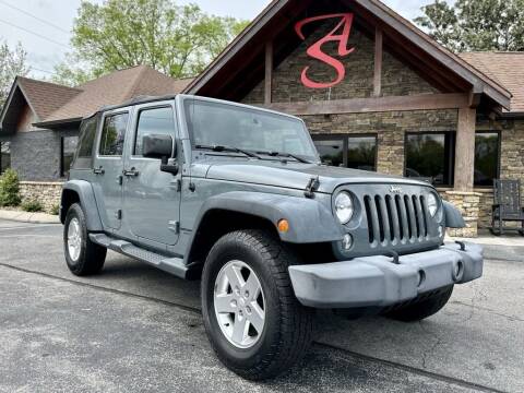 2014 Jeep Wrangler Unlimited for sale at Auto Solutions in Maryville TN