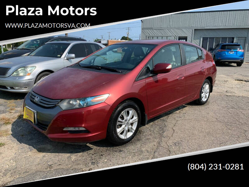 2010 Honda Insight for sale at Plaza Motors in Richmond VA