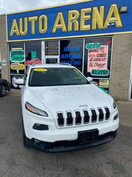 2015 Jeep Cherokee for sale at Auto Arena in Fairfield OH