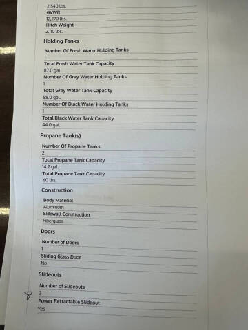 2017 Keystone RV Sprinter