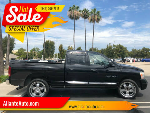 2006 Dodge Ram Pickup 1500 for sale at AllanteAuto.com in Santa Ana CA