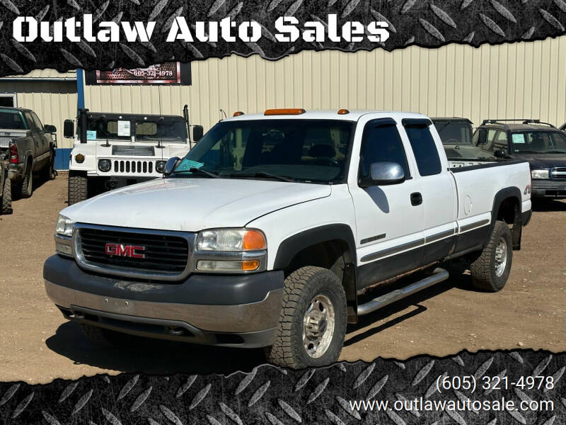 2001 GMC Sierra 2500HD for sale at Outlaw Auto Sales in Viborg SD