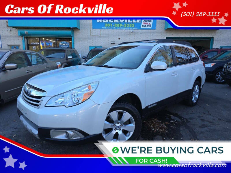 2012 Subaru Outback for sale at Cars Of Rockville in Rockville MD