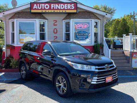 2018 Toyota Highlander for sale at Auto Finders Unlimited LLC in Vineland NJ