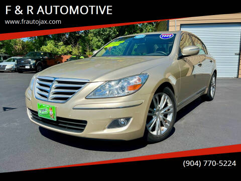 2009 Hyundai Genesis for sale at F & R AUTOMOTIVE in Jacksonville FL