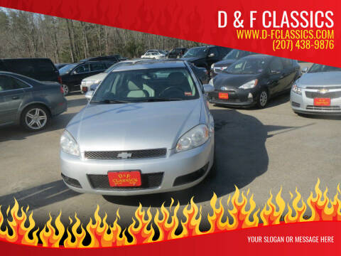 2013 Chevrolet Impala for sale at D & F Classics in Eliot ME