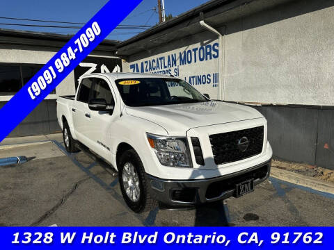 2019 Nissan Titan for sale at Ontario Auto Square in Ontario CA